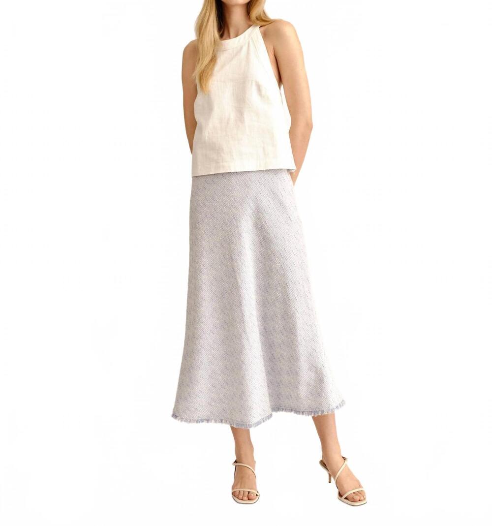 NEW CARTOLINA NANTUCKET women's brant tank top in bright white